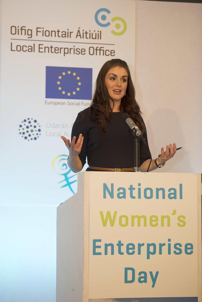 TV and Radio Broadcaster – Sile Seoige was Conference Facilitator for National Women Enterprise Day 2014.