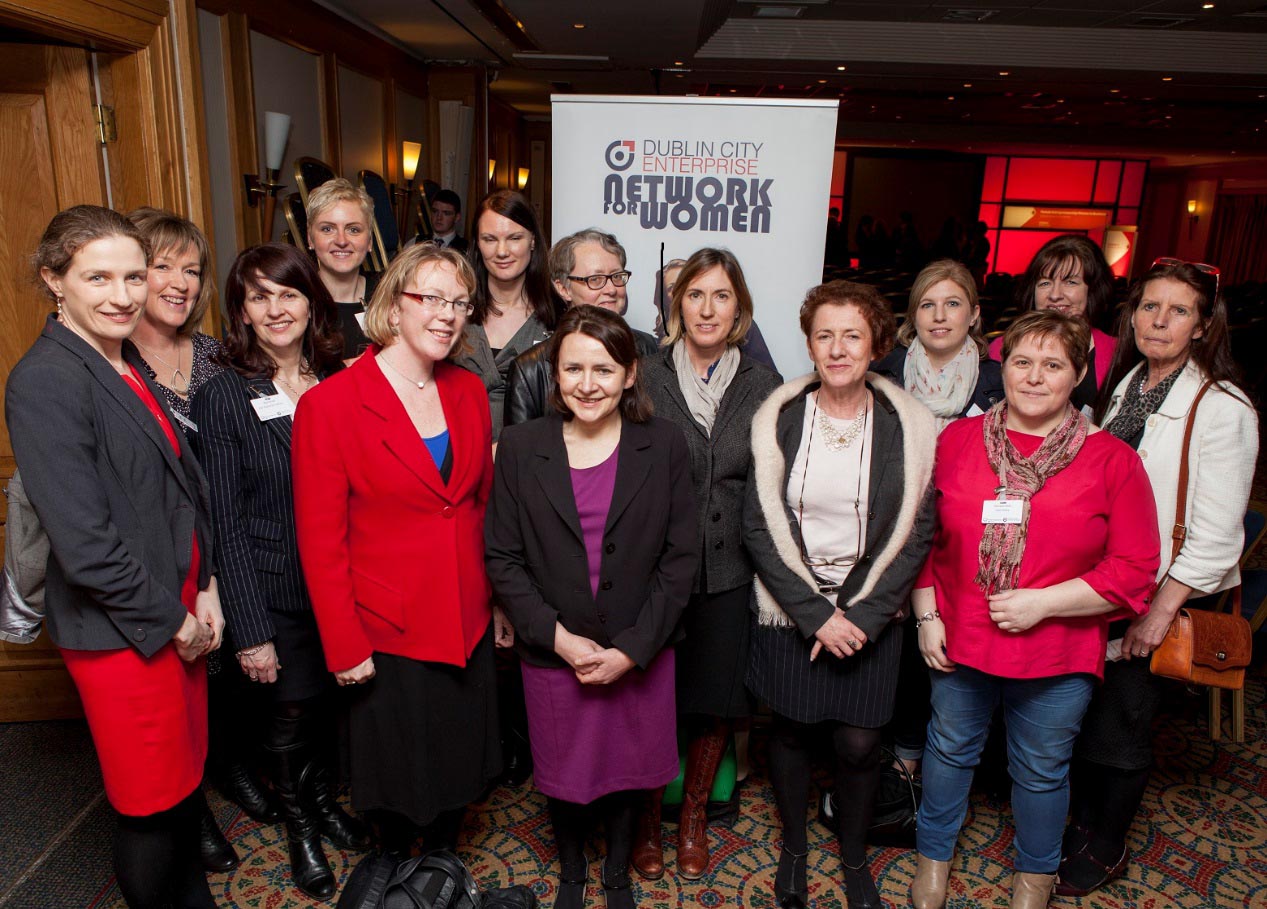Members of Dublin City Enterprise Network for Women Event.