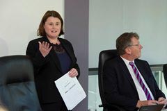 Visit of Commissioner Crețu to Trinity College Dublin;
Ms. Aileen McGrath, Senior Enterprise Development Officer with Westmeath LEO