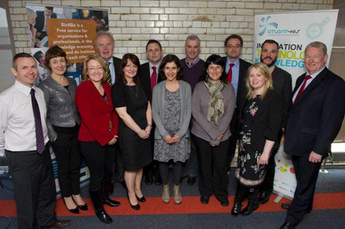 Atlantkis Partners and delegates at the Final Project Event in the Guinness Storehouse