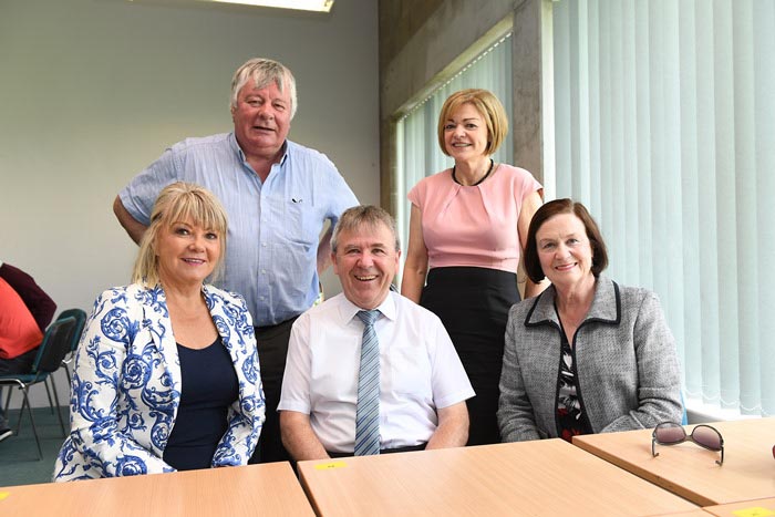 #EU in my Region Open Days Project visit to the ERDF co-funded Shannon ABC centre, Institute of Technology Tralee.
(L to R) Cllr Deirdre Forde, Cllr Joe Carroll, Cllr Henry Cremin, Cllr Deirdre O’Br