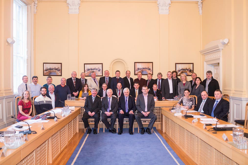 Members and Staff of the Southern Regional Assembly - 9th January 2015