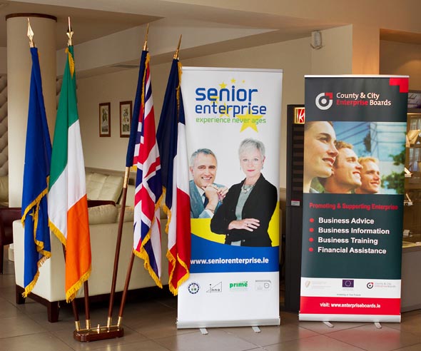 Display at the Senior Enterprise Workshop held in the Killeshin Hotel, Portlaoise June 2012.
