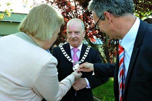 Paula Fitzsimons, Fitzsimons Consulting; Cllr Tomás Breathnach, Cathaoirleach S&ERA; Stephen Blair, Director, S&ERA;.&nbsp; Annual Conference 2012