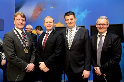 Announcement of ERDF grant assistance to local authority capital works under the Designated Urban Centres Grants Scheme 2014-2020; Cllr. John O’Leary, Deputy Mayor, Waterford City and County; Minister