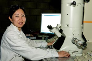 The JEOL 2100F Field Emission Transmission Electron Microscope (TEM), funded through INSPIRE (a PRTLI Cycle 4 project) at the Materials and