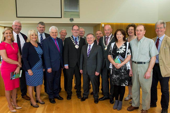 Attending the Launch Event of the Southern and Eastern Regional Operational Programme 2014-2020 in Wexford County Hall on Friday 3rd July 2015.