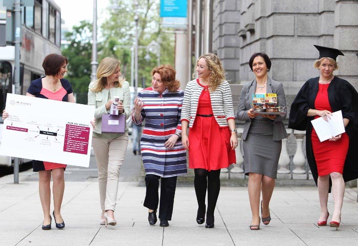 National Women’s Enterprise Day 2012:
Caroline McEnery (HR & Business Solutions); Alison Banton (Brooke & Shoals Fragrances) Minister Kathleen Lynch T.D.; Fiona Leahy (County and City Enterprise Board