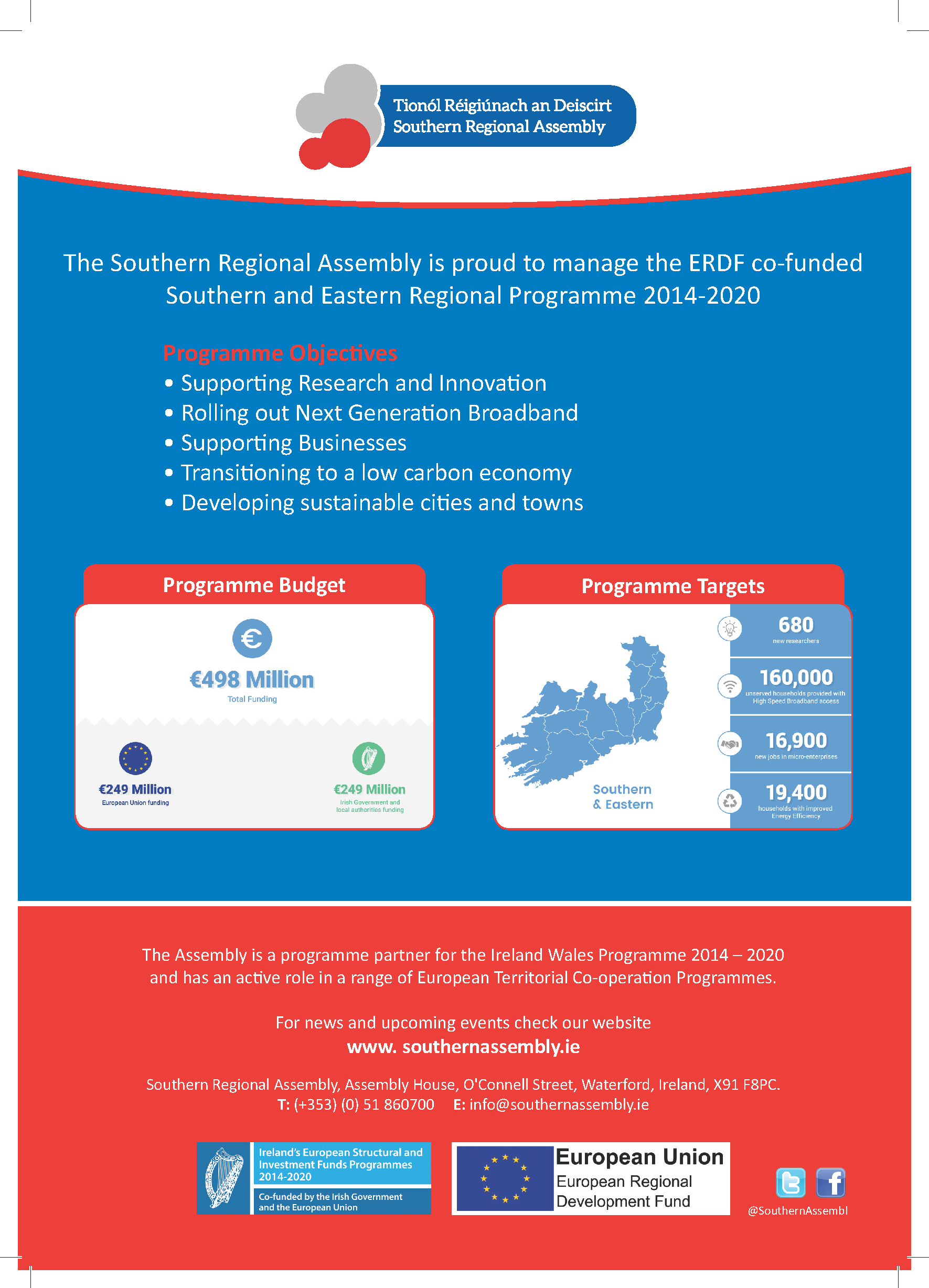 S&E Regional Programme 