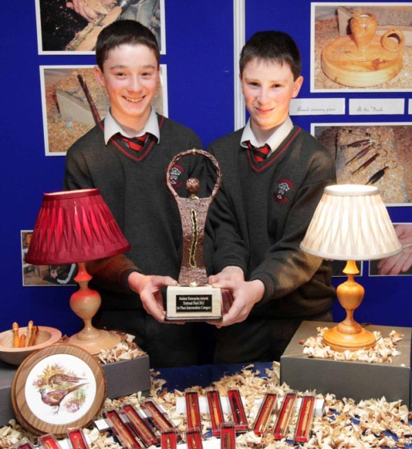 Schools Programme Intermediate Category Winners
James and Sean Power
