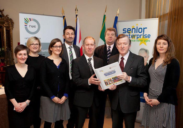 The Senior Enterprise Project held a Senior Entrepreneur Residential Workshop in Portlaoise, November 2012