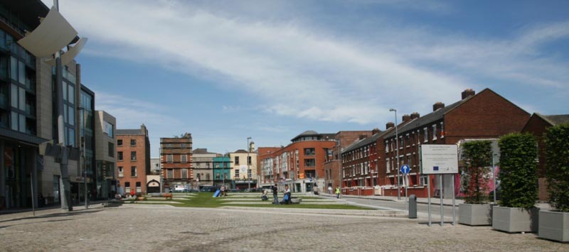 Smithfield Enhancement Scheme, funded under the ERDF Gateways Scheme