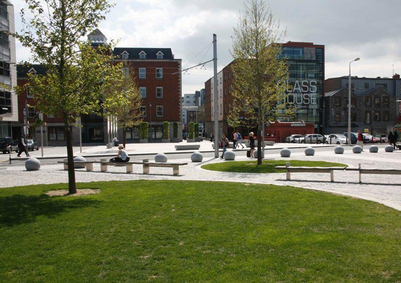 Smithfield Enhancement Scheme, Dublin City Council, funded under the ERDF Gateways Scheme