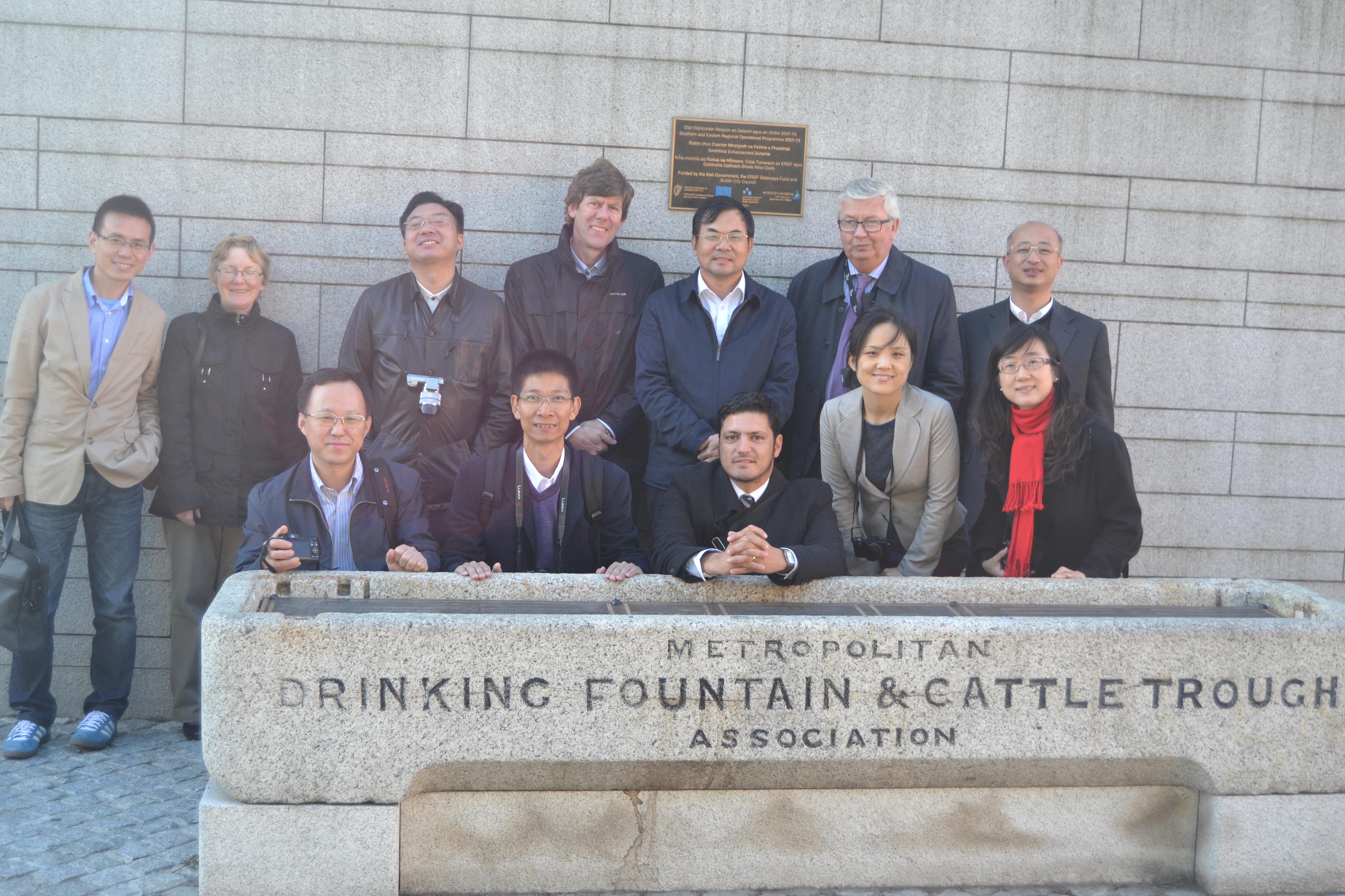Director-General Mr. Fan Hengshan, of the National Development and Reform Commission (NDRC) of the People’s Republic of China, Mr Brian Swan, Deputy City Architect, DCC,Mr Michael Sands, Deputy Direc