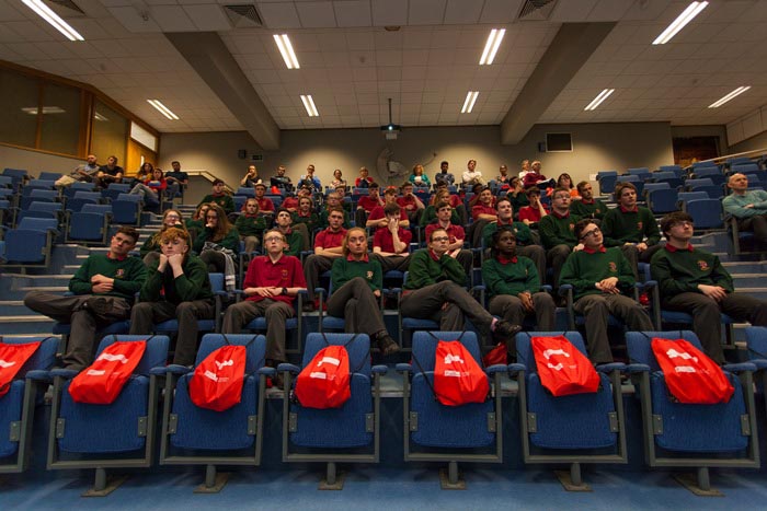 #EU in my Region Open Days Project Visit to ERDF co-funded PMBRC Centre Waterford Institute of Technology, students from St. Pauls Secondary School Waterford attending the Open Days Visit at WIT.